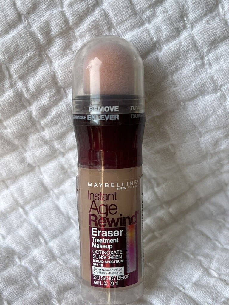 Maybelline Instant Age Rewind Eraser Treatment Makeup # 220 Sandy Beige
