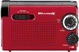WeatherX WR182R Instant NOAA Weatherband Radio (Black) Red/Black