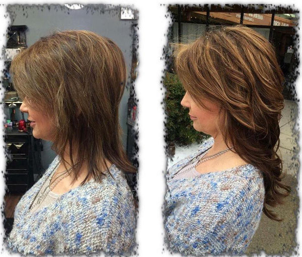 Queen C Hair AIRess Clip In Set 16" - 70g / Chocolate Brown / QC16704 AIRess - Chocolate Brown (4)