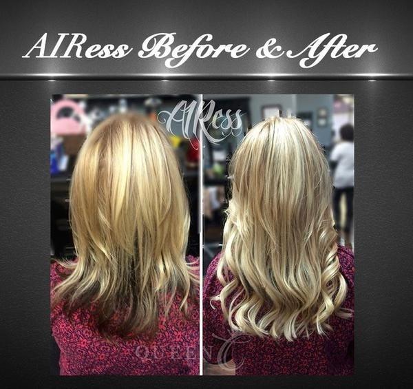 Queen C Hair AIRess Clip In Set 16" - 70g / Malibu Blonde / QC16706018 AIRess - Malibu Blonde