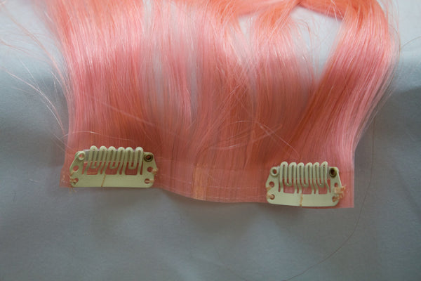 Queen C Hair AIRess Clip In Set 16" - 70g / Peach / QC1670Peach AIRess - Peach