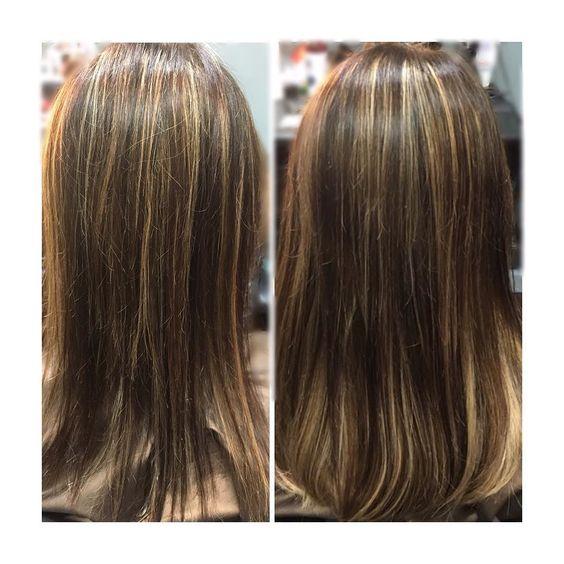 Queen C Hair AIRess Clip In Set Chocolate Caramel / 16" - 70g / QC1670418 AIRess - Chocolate Caramel