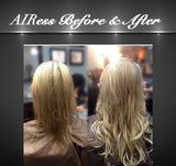 Queen C Hair AIRess Clip In Set Highlight Lowlight (Beach Blonde/Dirty Blonde) / 16