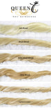 Queen C Hair AIRess Clip In Set Highlight Lowlight (Beach Blonde/Dirty Blonde) / 16