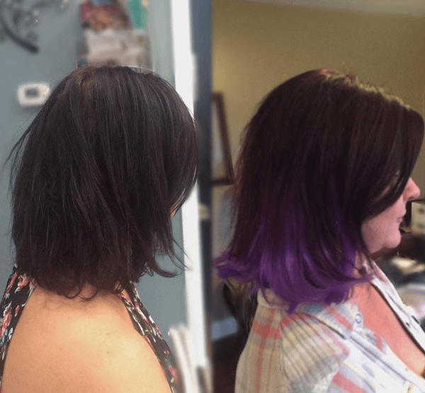 Queen C Hair AIRess Clip In Set Purple / 16" - 70g / QC1670PURPLE AIRess - Purple