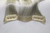 Queen C Hair AIRess Clip In Set Silver / 16
