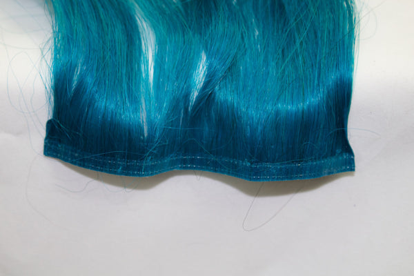 Queen C Hair AIRess Clip In Set Teal / 16" - 70 gr / QC1670TEAL AIRess - Teal
