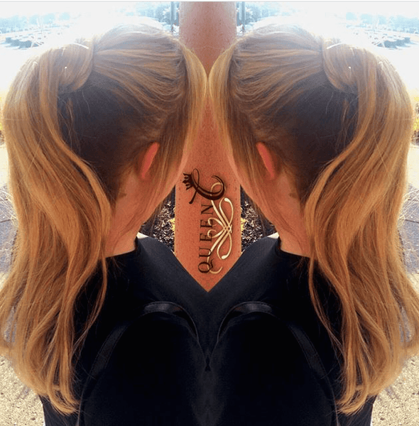 Queen C Hair AIRess Clip & Tie Ponytail 16" - 50 grams / Strawberry Blonde AIRess Clip & Tie Ponytail - Strawberry Blonde