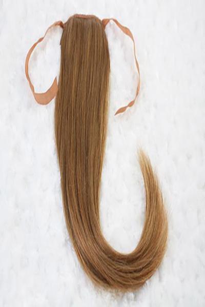 Queen C Hair AIRess Clip & Tie Ponytail 16" - 50g / Strawberry Copper AIRess Clip & Tie Ponytail - Strawberry Copper