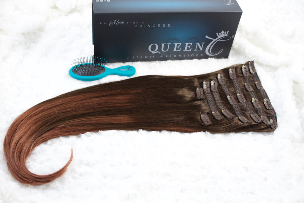Balayage - Dark Brown/Copper Red