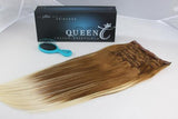 Queen C Hair Balayage Clip-In Set 18