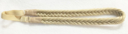 Fishtail Braided Headband - Brown