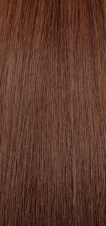 Clip & Tie Ponytail - Chocolate Brown (4)