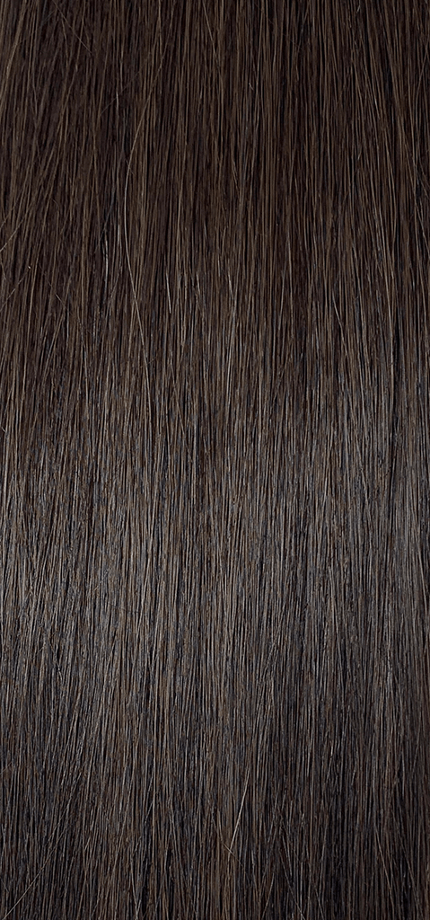 Clip & Tie Ponytail - Dark Brown (2)