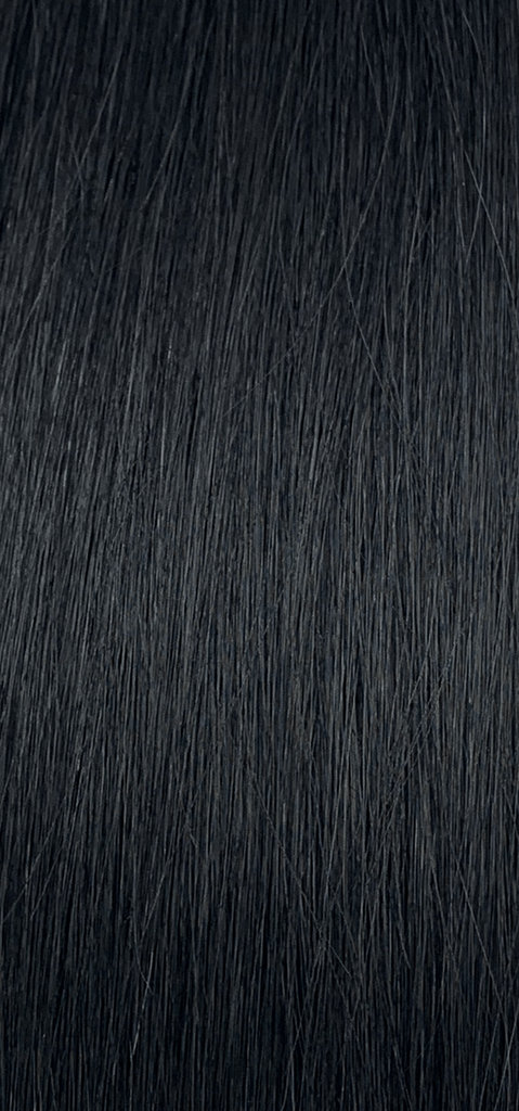 Clip & Tie Ponytail - Jet Black