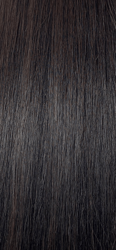 Clip & Tie Ponytail - Mocha Dark Brown (1C)