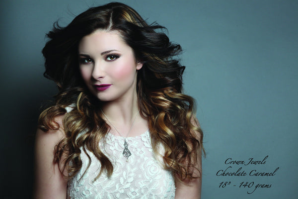 Queen C Hair Crown Jewels Collection Crown Jewels - Chocolate Caramel