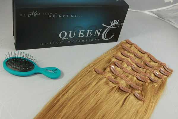 Queen C Hair Crown Jewels Collection Strawberry Blonde Crown Jewels Collection Before & After - 18"  140 grams