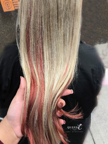 Queen C Hair Limited Edition Colors 18" - 50g / Fall / QC18FALL FALL Accent Color LIMITED EDITION Seasonal Inspired