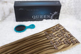 Queen C Hair Seamless Clip-In Extensions 20