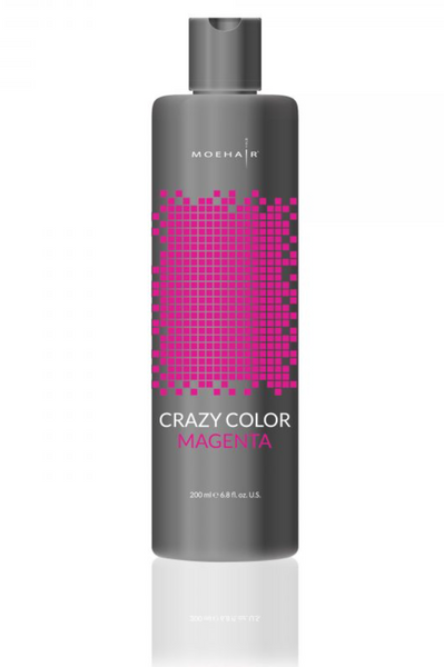 Moehair Crazy Color - Magenta - 6.8 oz