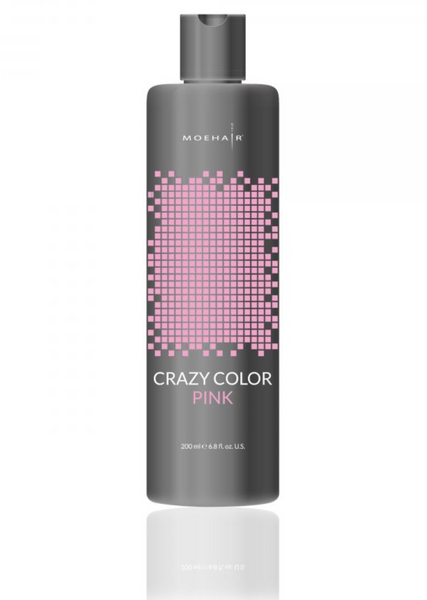 Moehair Crazy Color - Pink - 6.8 oz