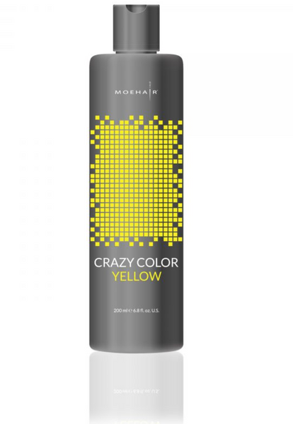Moehair Crazy Color - Yellow - 6.8 oz