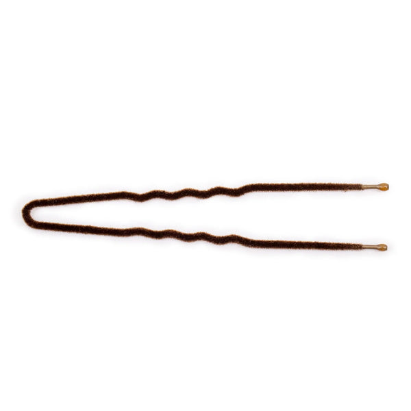 Frenchies Hair Pins Brown Frenchies Pro Pack Large 3"