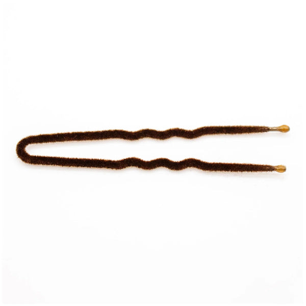 Frenchies Hair Pins Brown Frenchies Pro Pack Small 2"