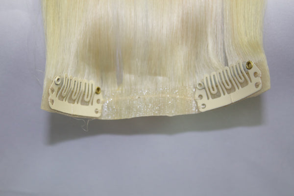 Queen C Hair AIRess Clip In Set 16" - 70 grams / Ash Blonde / QC167060 AIRess - Ash Blonde