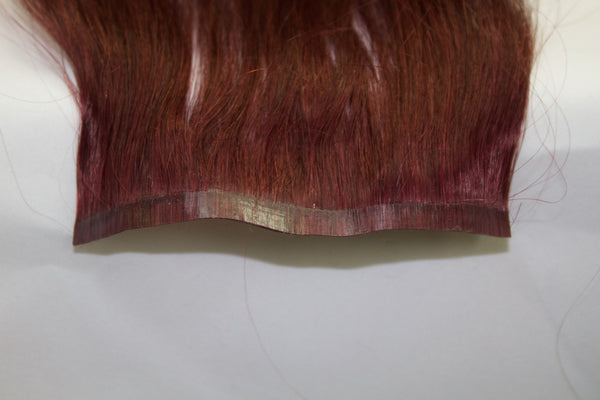 Queen C Hair AIRess Clip In Set 16" - 70 grams / Cherry Red / QC1670530 AIRess - Cherry Red- (530)