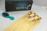 Queen C Hair AIRess Clip In Set Kellye Bomb Blonde AIRess Collection Before & After - 16