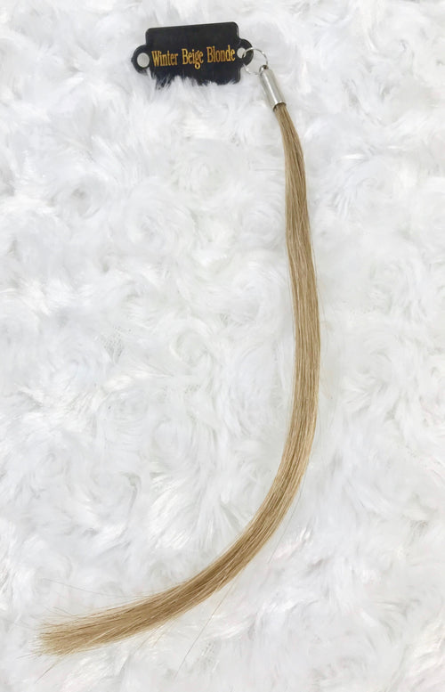 Queen C Hair Color Swatch Color Swatch - Winter Beige Blonde