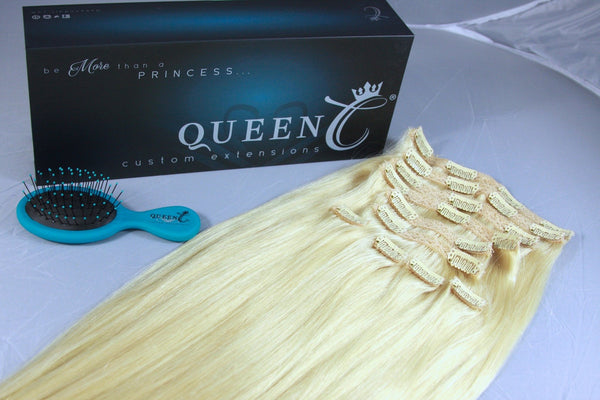 Queen C Hair Crown Jewels Collection 18" - 140 grams / Ash Blonde Crown Jewels - Ash Blonde