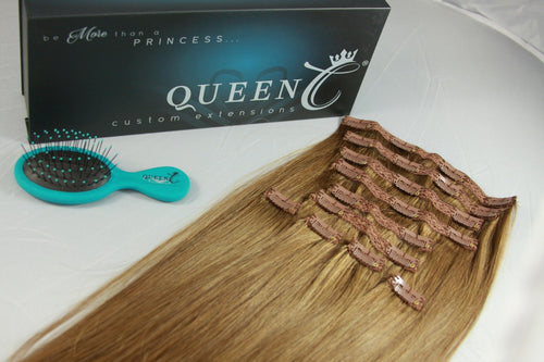 Queen C Hair Crown Jewels Collection 18" - 140 grams / Ash Brown Crown Jewels - Ash Brown (8)