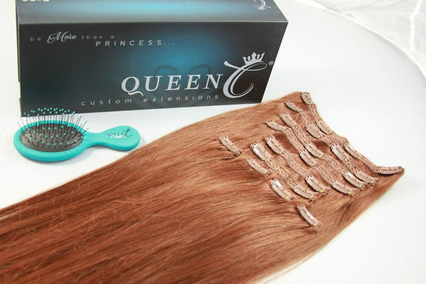 Queen C Hair Crown Jewels Collection Copper Red (33) Crown Jewels Collection Before & After  20 " 160 grams